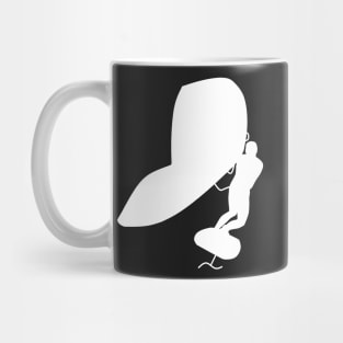 Surfer with wingfoil Mug